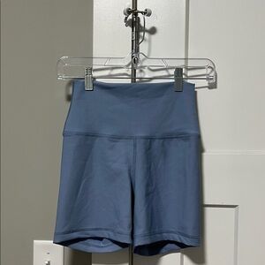 90 Degree By Reflex Women's Slate Blue Bike Shorts